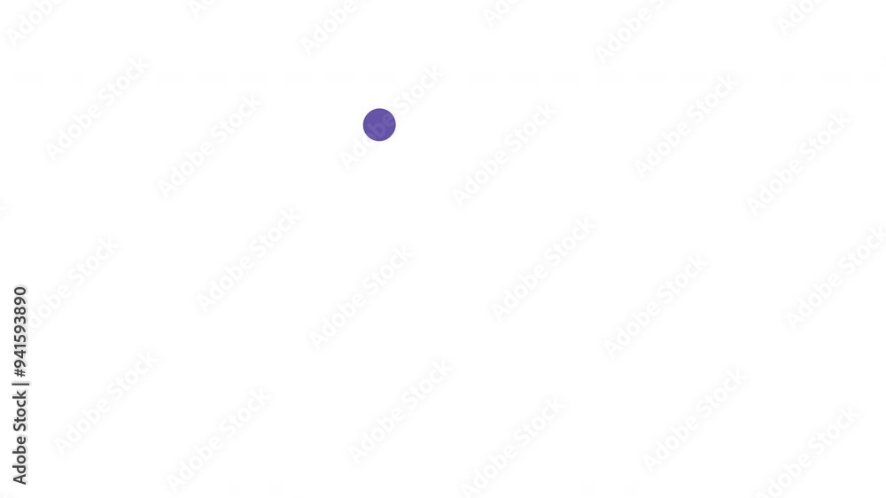 Poster purple curved arrow pointing left suitable for presentation slides, web design, graphic design proje