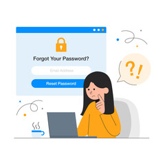 Forget Password Illustrations