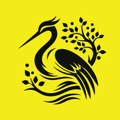 Obraz premium Bird on a branch