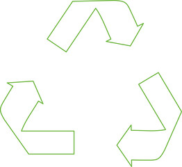 Recycling, Resource Recycling, Preference Crisis, Carbon Neutral, ESG Icon, Illustration