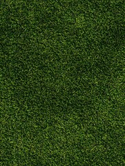 Fototapeta premium A seamless pattern of a flat, green grass field texture with no visible elements, creating a clean and uniform background