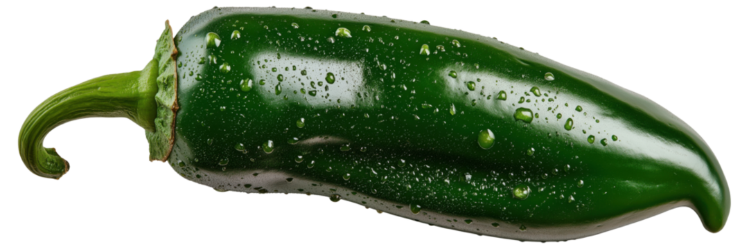 PNG Fresh green jalapeno pepper