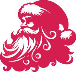  Merry Christmas  with  Santa Claus Festival ,Cultural  Sesonal  vector.