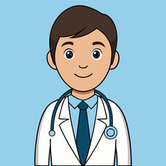Fototapeta premium doctor with stethoscope