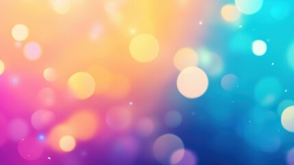 Fototapeta premium Abstract blurred rainbow-colored background with a gradient