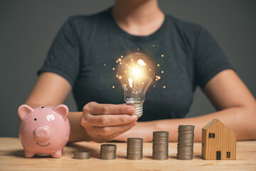  Saving money for emergency investments and future investments.Money saved from saving electricity...