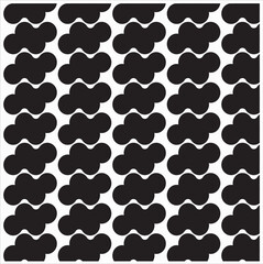 black and white pattern
