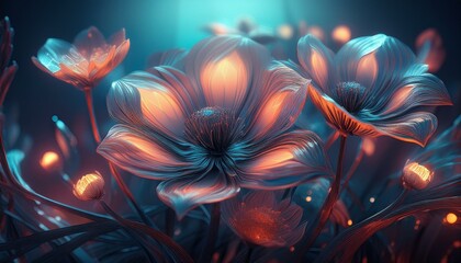 abstract fractal background