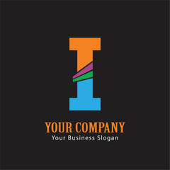 I lettering, perfect for company logos, offices, campuses, schools, religious education