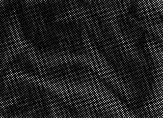 Halftone texture of crumpled paper. Vector collage texture for banner, flyer, presentation, etc. 