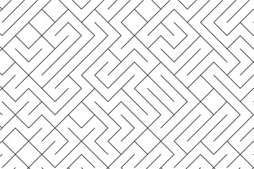 Seamless vector background. Abstract geometric pattern with simple diagonal lines.