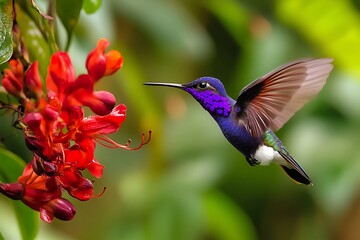 Fototapeta premium hummingbird in flight