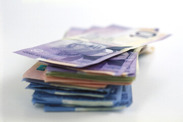 Stack Of Canadian Money