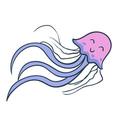 Jelly Fish Cartoon
