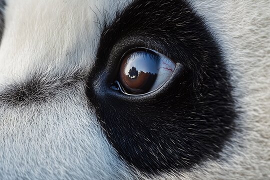 close up of eye