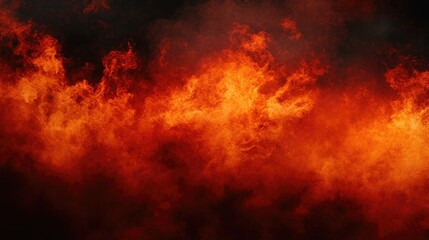 lava explosions and fire halloween background orange red and black smoke banner collection inferno copy space for text armageddon special effects backdrop