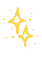 Obraz premium sparkle doodle scribble decoration