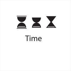 logo for business, time management vector design for web use