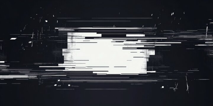 Abstract digital glitch art showcasing energetic movement and visual distortion effects