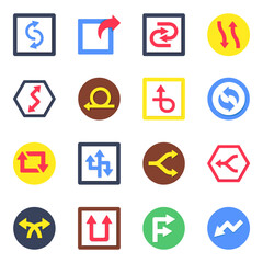 Set of User Interface Flat Icons

