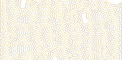 Abstract seamless turing pattern minimal organic geometric white background. golden stock line abstract pattern Transparent monochrome striped texture, seamless pattern, modern stylish texture.