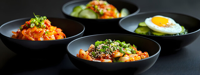 Modern Korean Side Dish Presentation