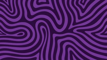 Fototapeta premium purple abstract background waves seamless pattern