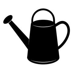 Electric Watering Can Silhouette