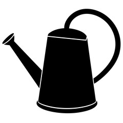 Electric Watering Can Silhouette