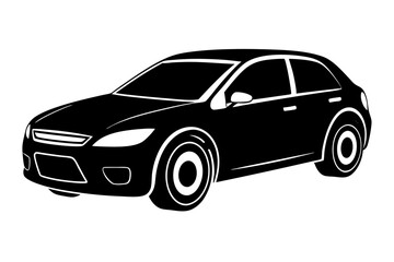 Car icon, Car silhouette vector, Sports car, auto, vehicle, automobile, sedan, van. vector illustration

