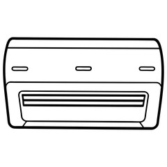 
Air Conditioner Vector line art
