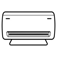 
Air Conditioner Vector line art
