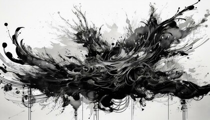 abstract grunge background,splash, nature, liquid, dirty, texture, decoration, swirl, ornament, face, woman