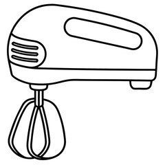 Modern Electric Mixer Icon