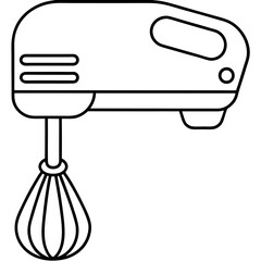 Modern Electric Mixer Icon
