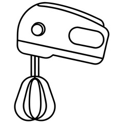 Modern Electric Mixer Icon