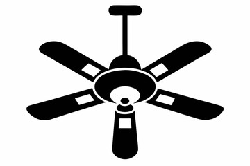 
Celling fan icon, Air Fan vector silhouette, Celling fan icon clipart symbol


