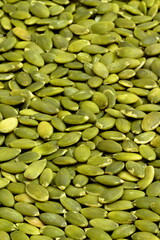 Healthy and nutritious pumpkin seeds