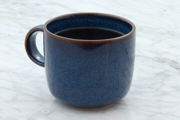 Fresh brewed cup of coffee