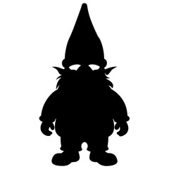 gnomes silhouette
