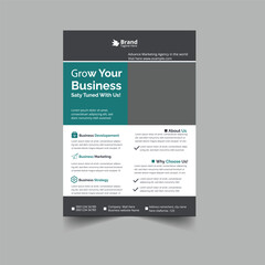 Obraz premium Corporate Flyer Business Desing