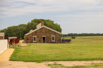 Buildings at Fort Larned National Historic Site, Kansas