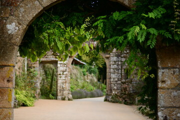 17th century park grounds of Jersey, U.K.