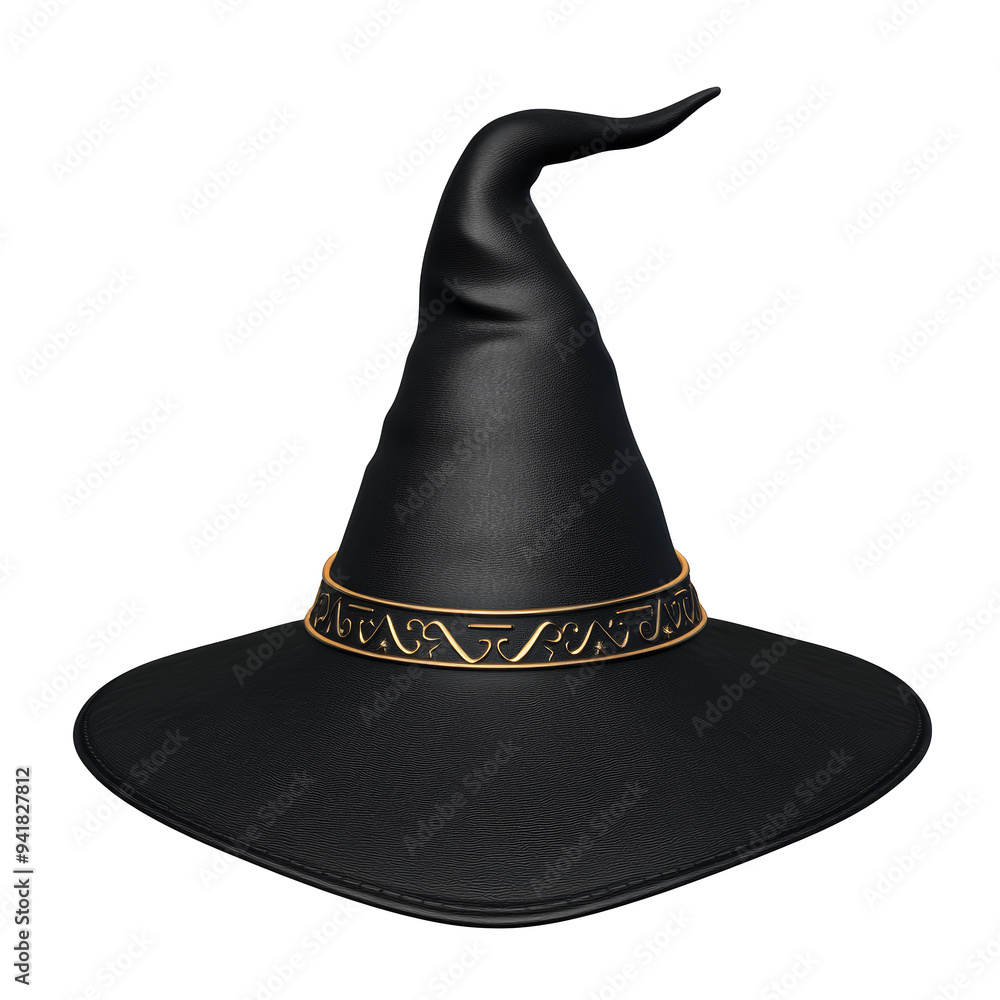 Wall mural ornate wizard hat