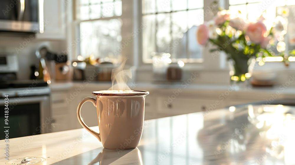 Wall mural cup of tea