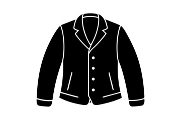 A jacket on a white background