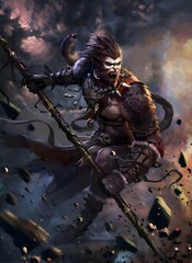 sun go kong, seeking scriptures, wanderer.  wandering, buddha wallpaper.  Magic Monkey.  monkey man