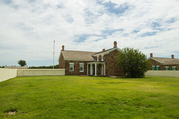 Buildings at Fort Larned National Historic Site, Kansas