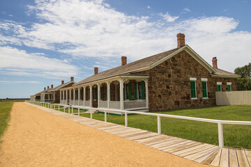 Buildings at Fort Larned National Historic Site, Kansas