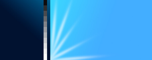 Abstract blue header gradient design